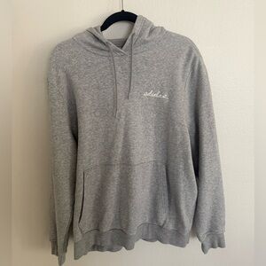 Adidas Heather Gray Hoodie